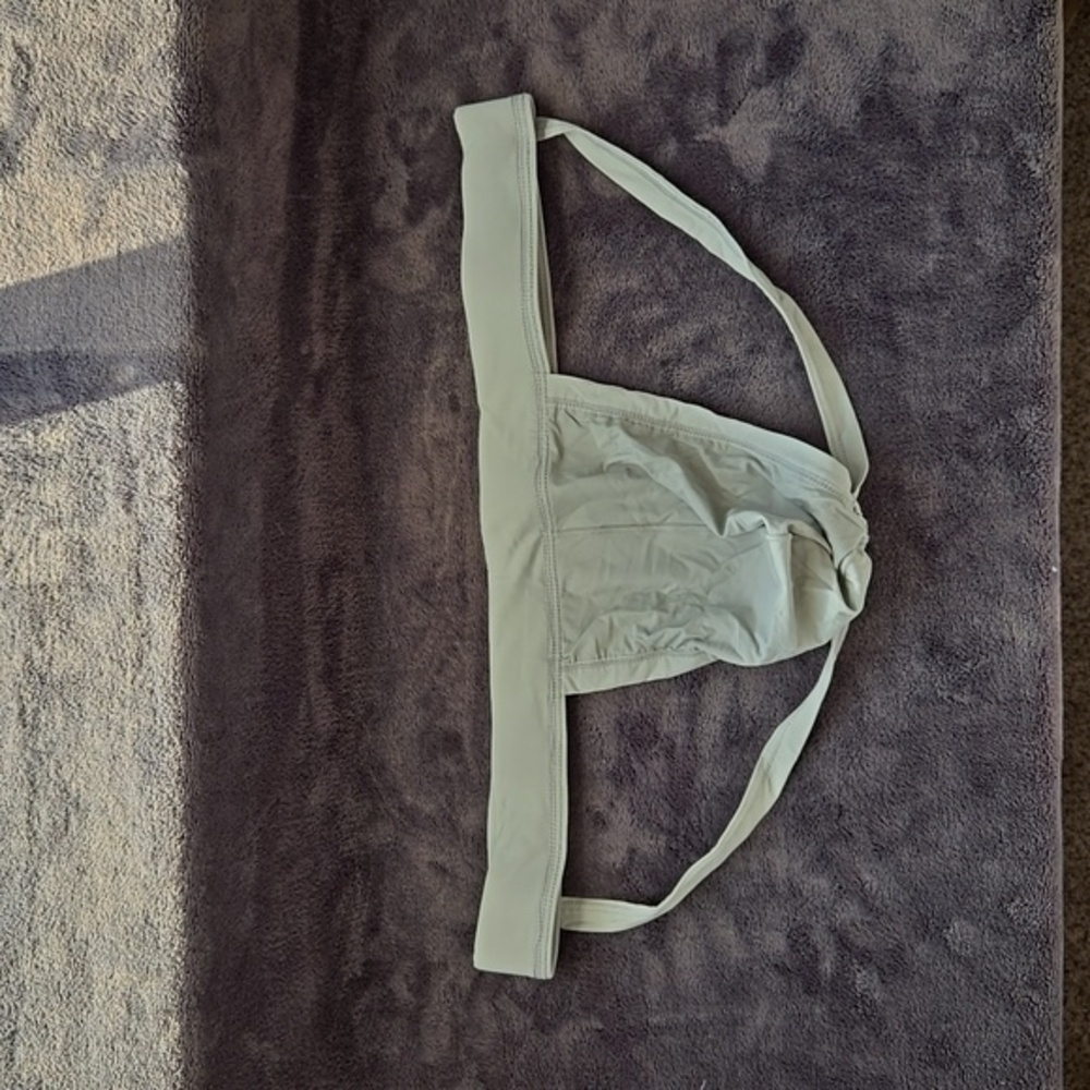 Light Gray Microfiber Jockstrap